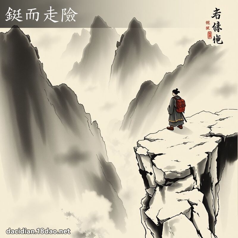 鋌而走險 配图