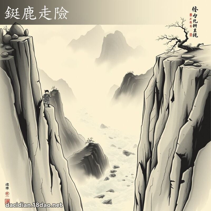 鋌鹿走險 配图