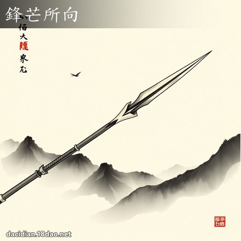 鋒芒所向 配图