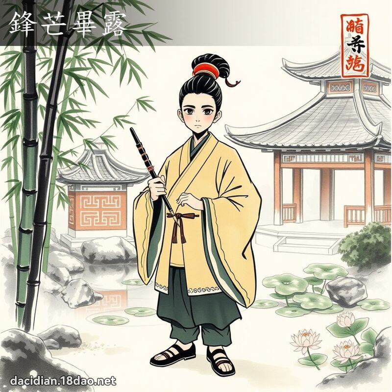 鋒芒畢露 配图