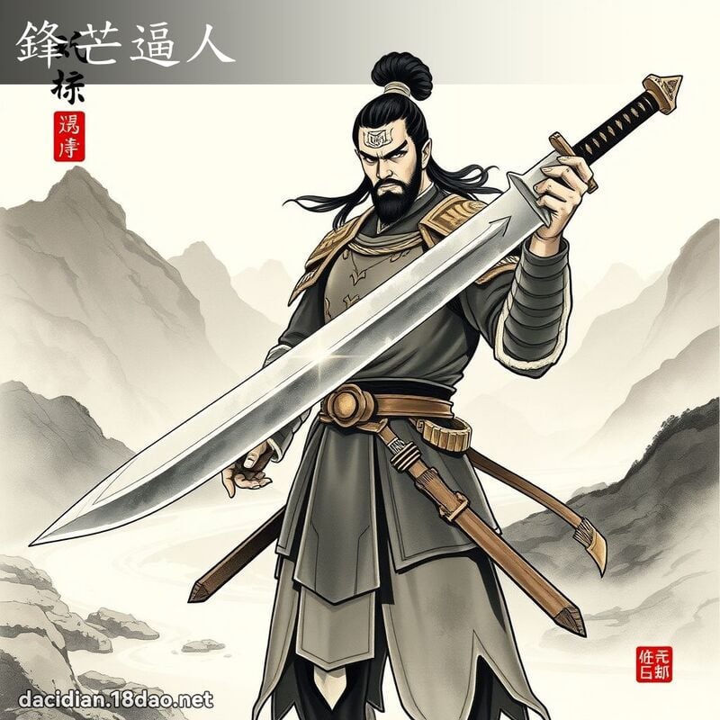 鋒芒逼人 配图