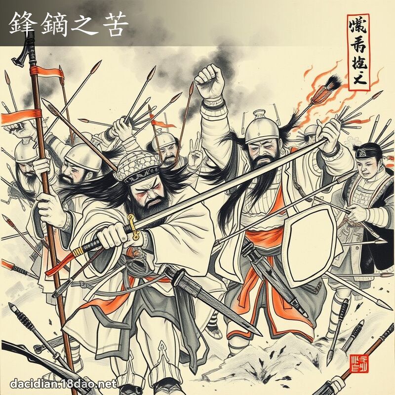 鋒鏑之苦 配图