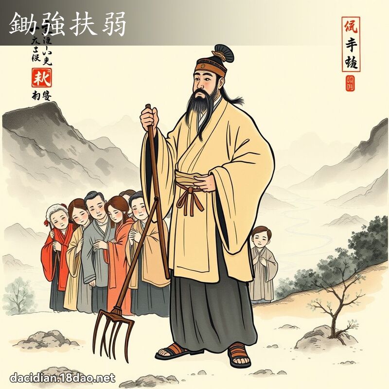 鋤強扶弱 配图