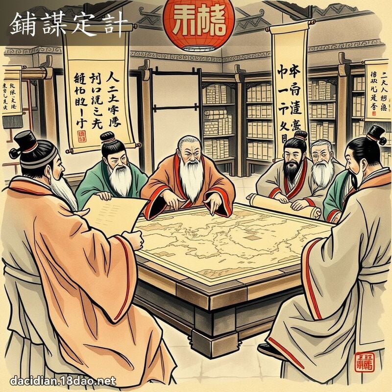 鋪謀定計 配图