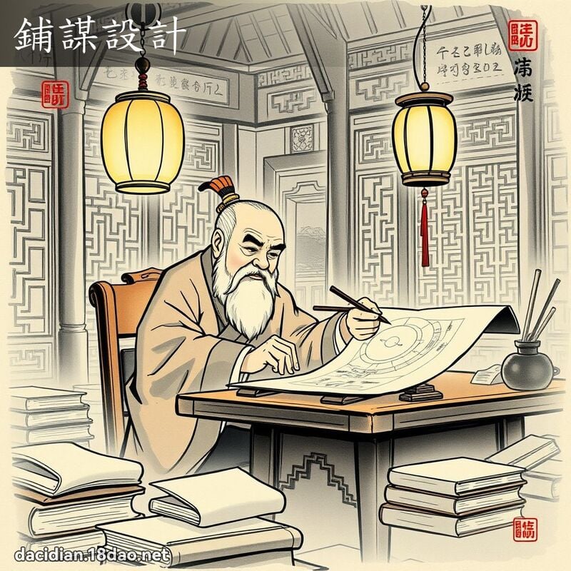 鋪謀設計 配图