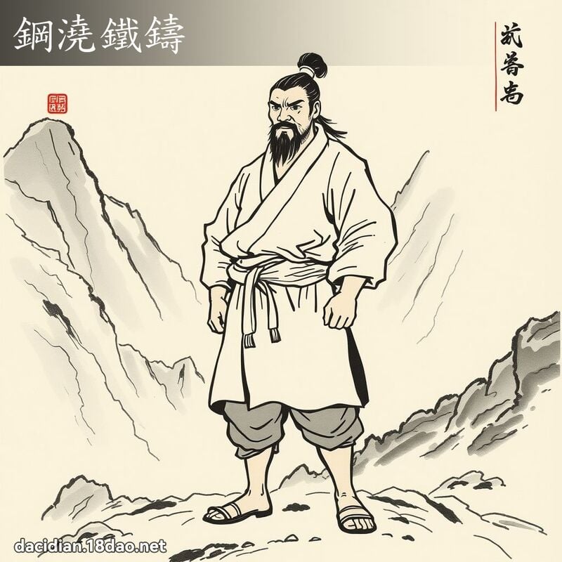 鋼澆鐵鑄 配图