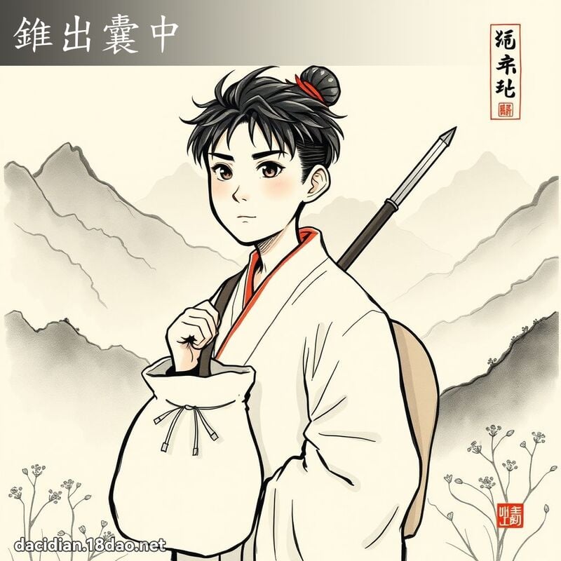 錐出囊中 配图