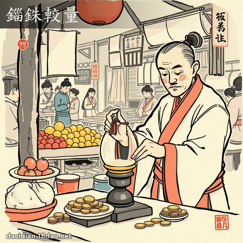 錙銖較量 配图