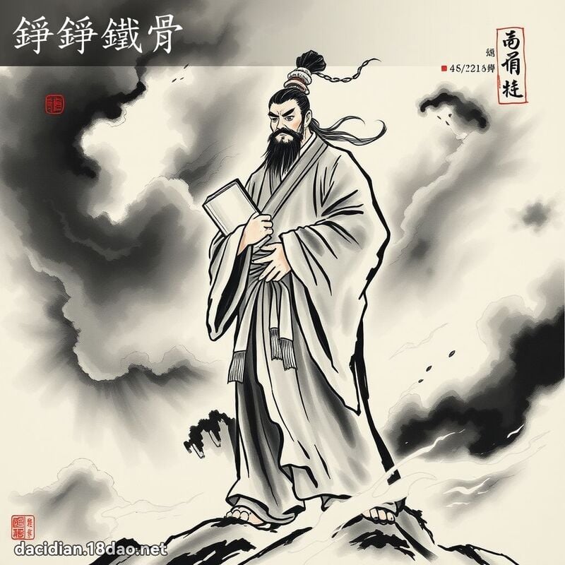錚錚鐵骨 配图