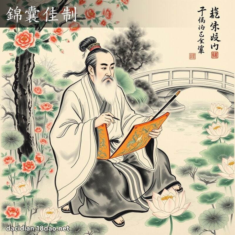 錦囊佳制 配图