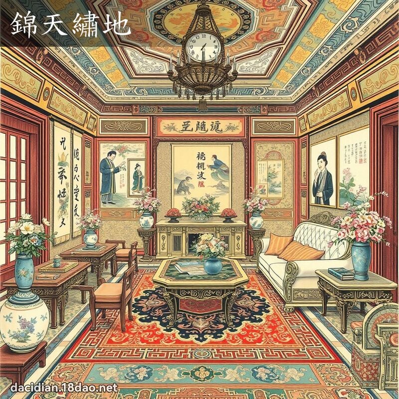 錦天繡地 配图