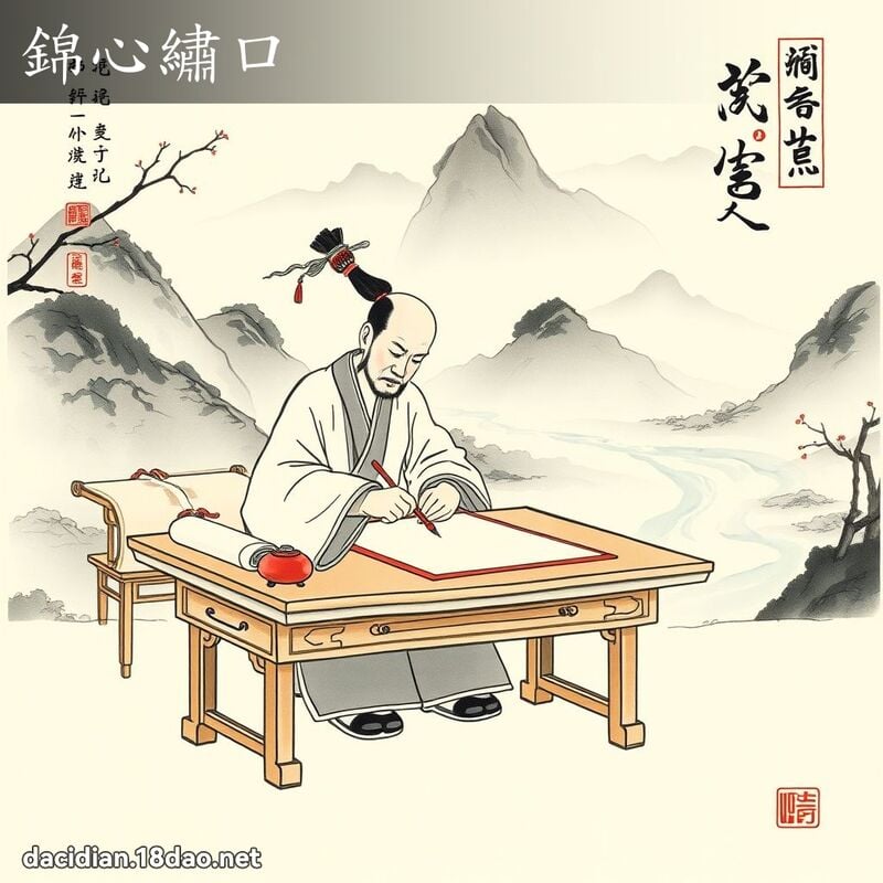 錦心繡口 配图