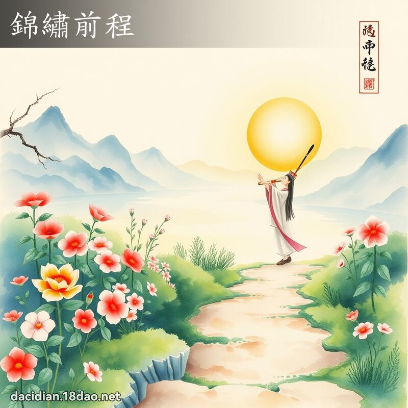 錦繡前程 配图