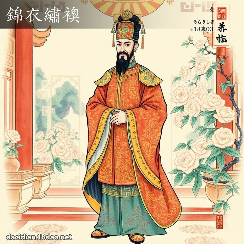 錦衣繡襖 配图