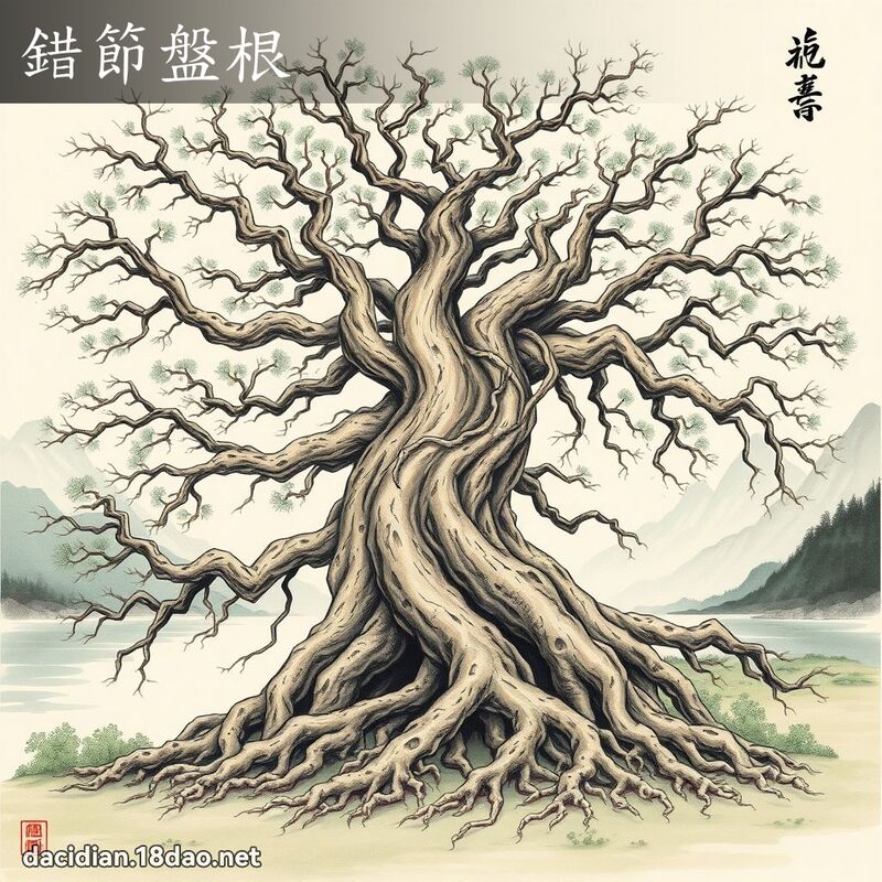錯節盤根 配图