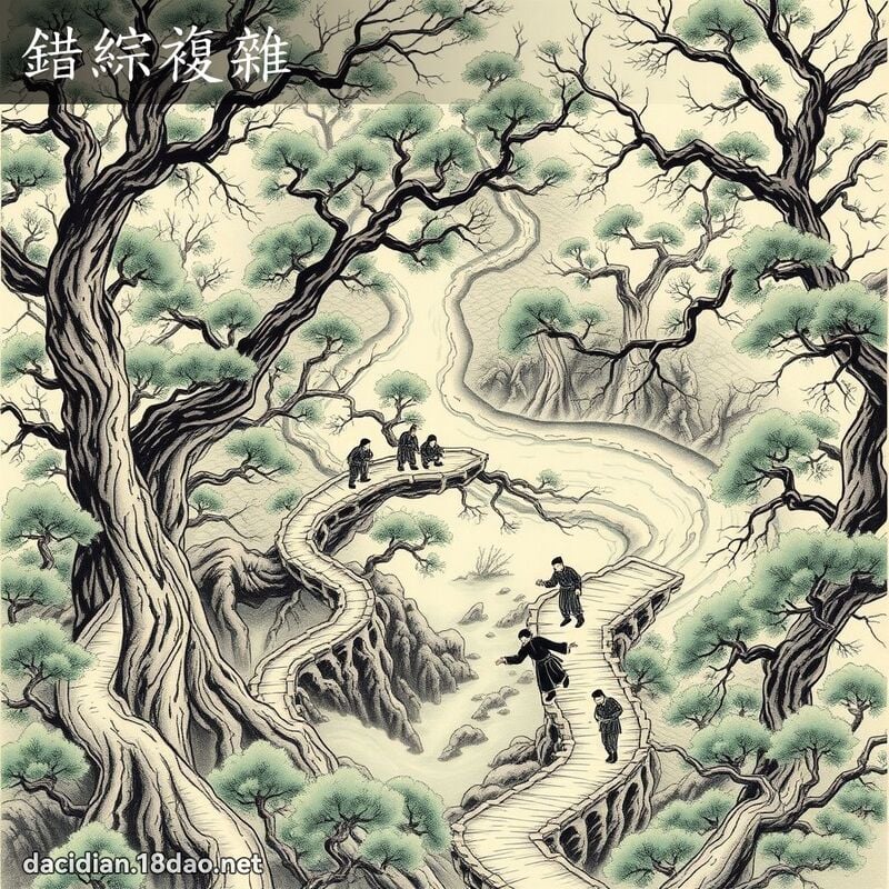 錯綜複雜 配图