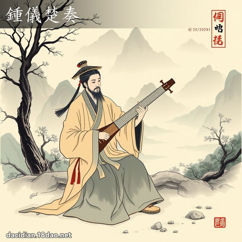 鍾儀楚奏 配图