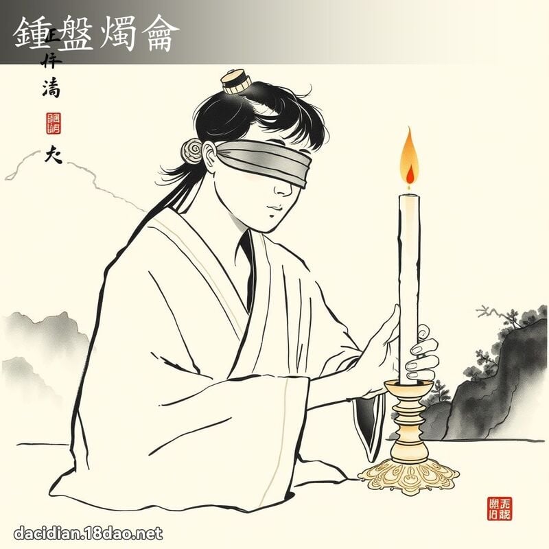 鍾盤燭龠 配图