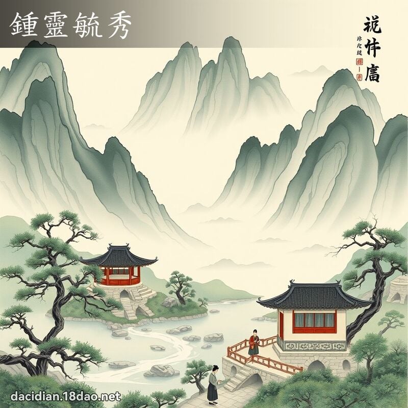 鍾靈毓秀 配图