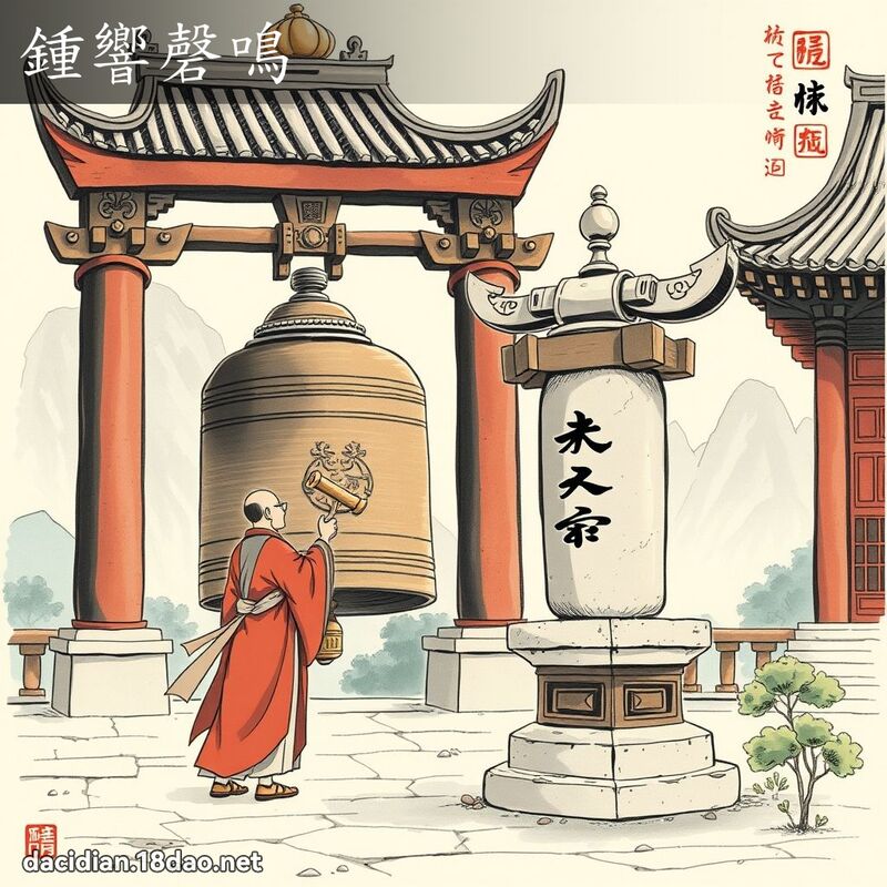 鍾響磬鳴 配图