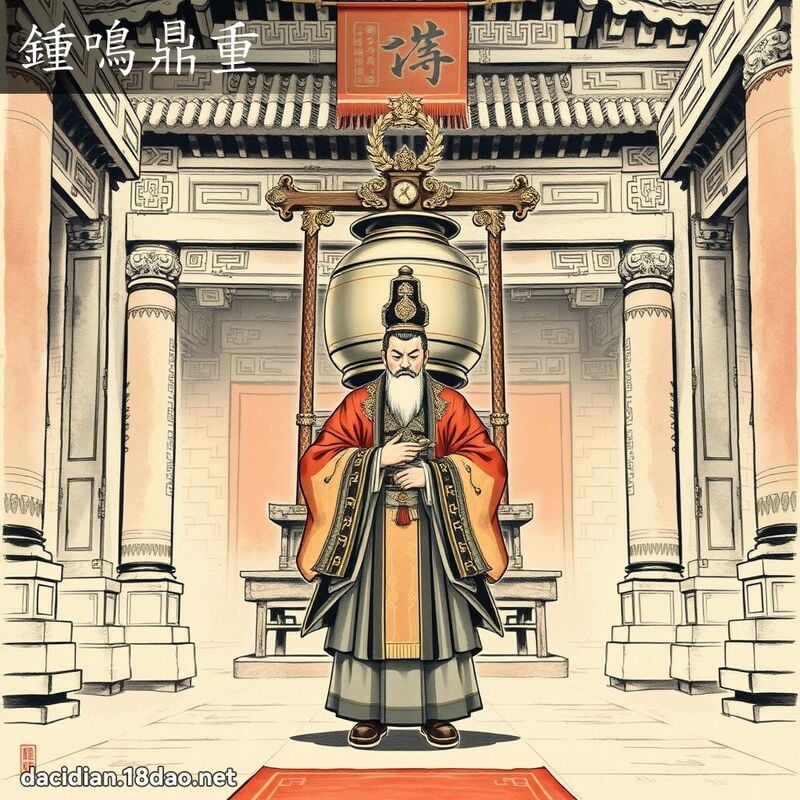 鍾鳴鼎重 配图