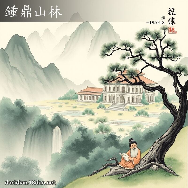 鍾鼎山林 配图