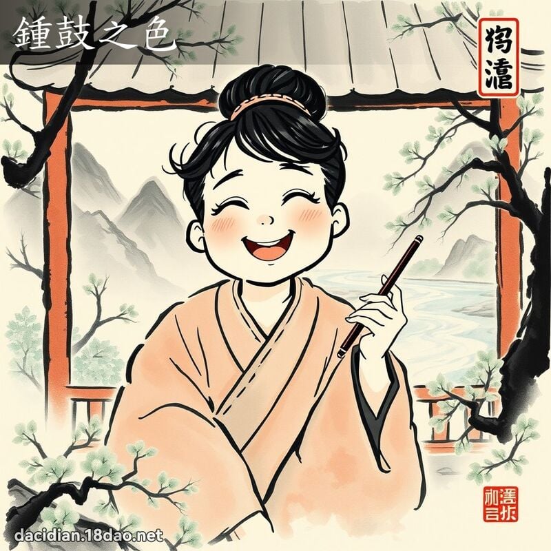 鍾鼓之色 配图