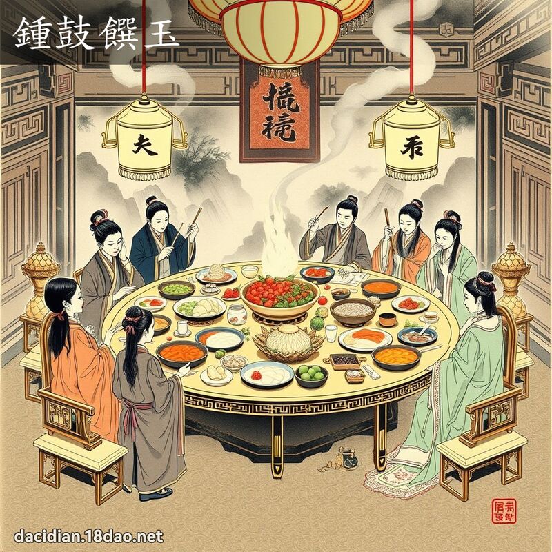 鍾鼓饌玉 配图
