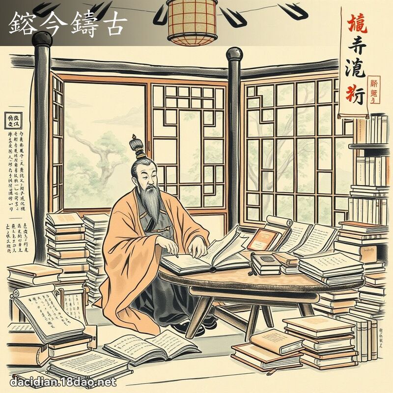 鎔今鑄古 配图