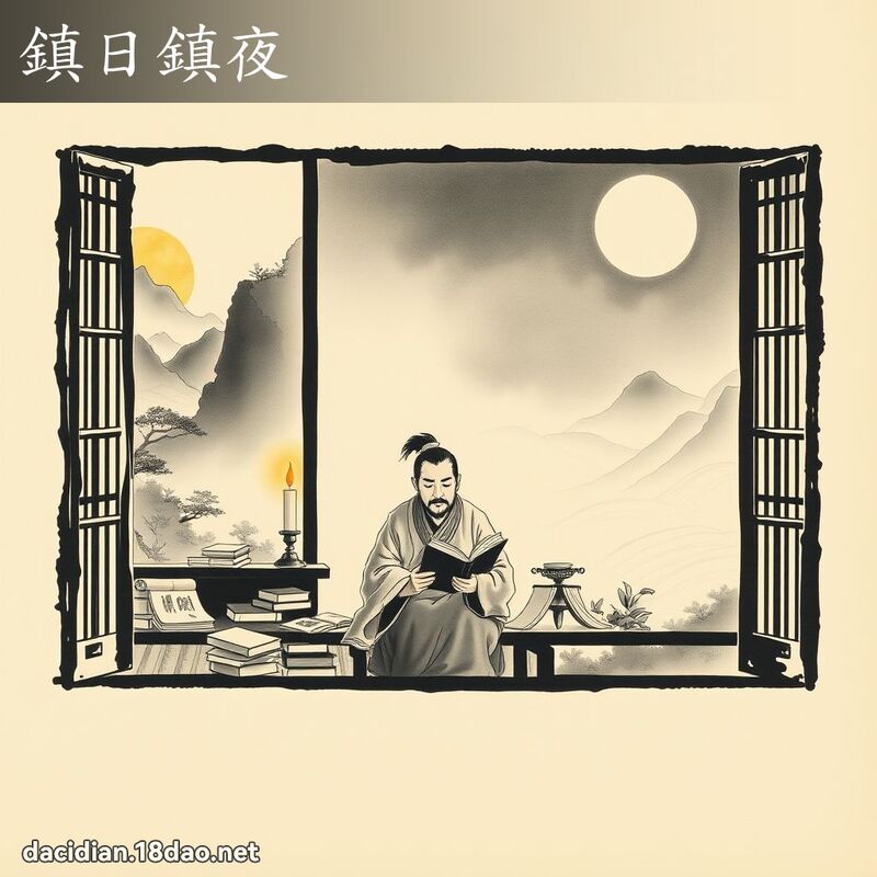 鎮日鎮夜 配图