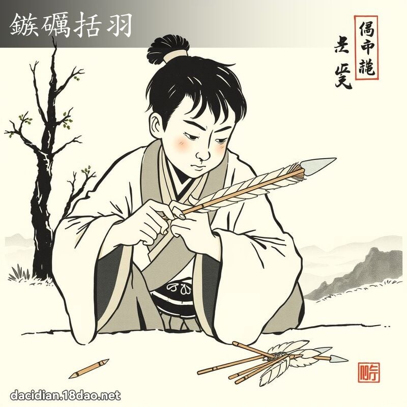 鏃礪括羽 配图