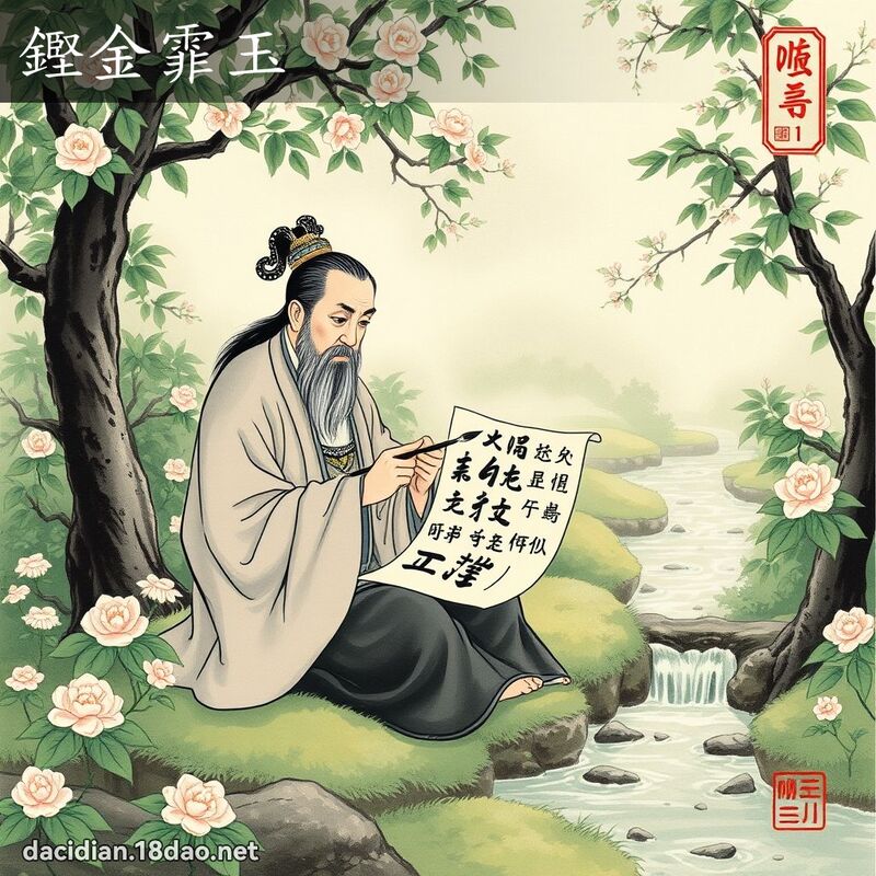 鏗金霏玉 配图