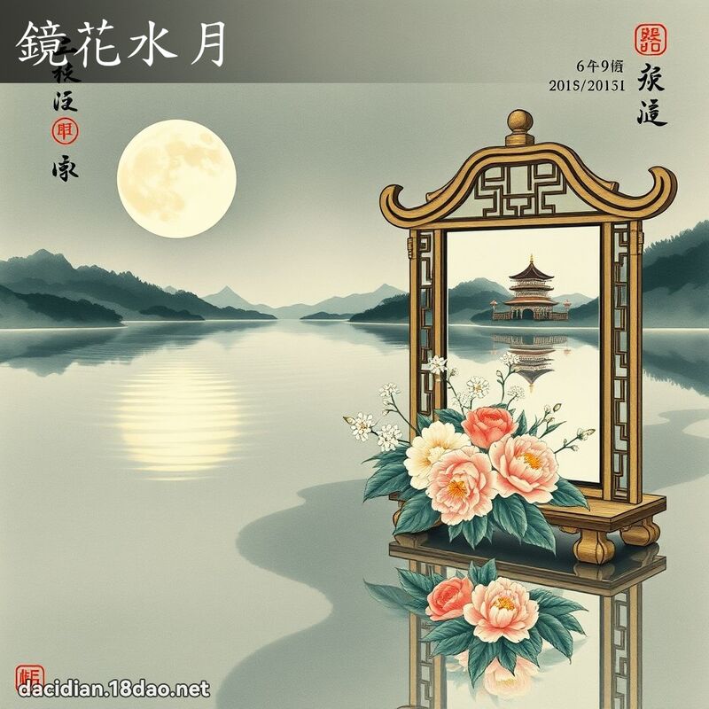 鏡花水月 配图