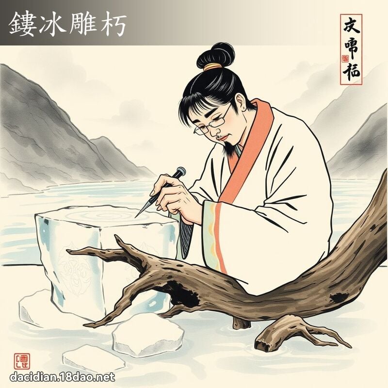 鏤冰雕朽 配图