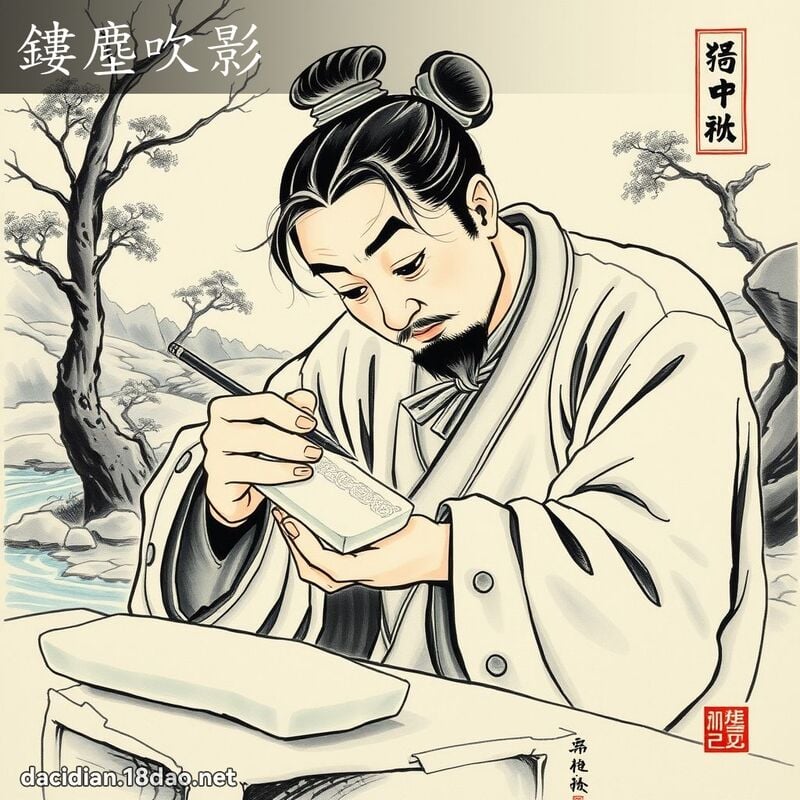 鏤塵吹影 配图