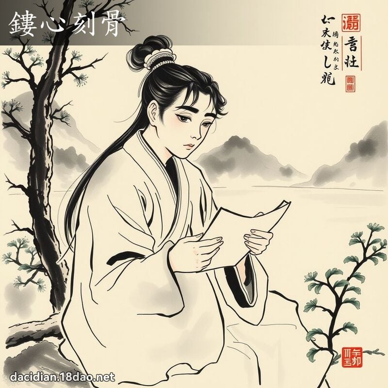 鏤心刻骨 配图