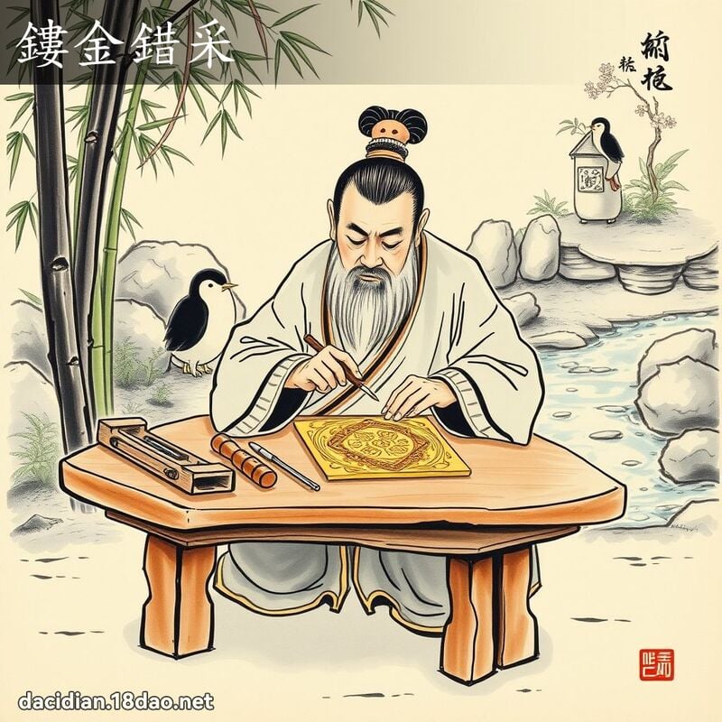鏤金錯采 配图