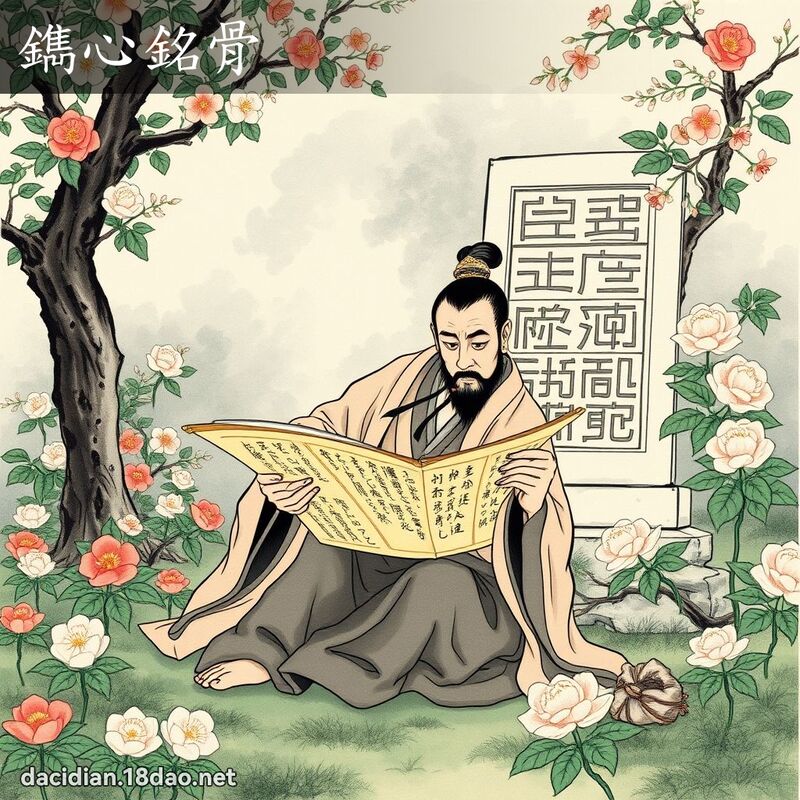 鐫心銘骨 配图