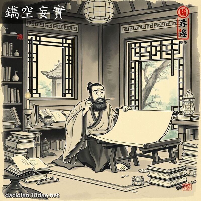鐫空妄實 配图