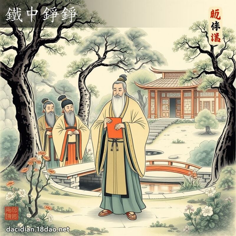 鐵中錚錚 配图