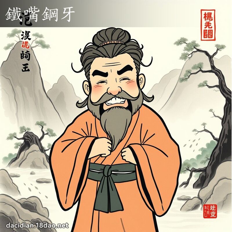 鐵嘴鋼牙 配图