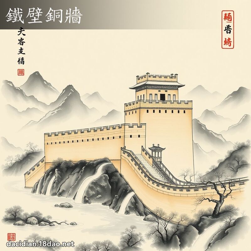 鐵壁銅牆 配图