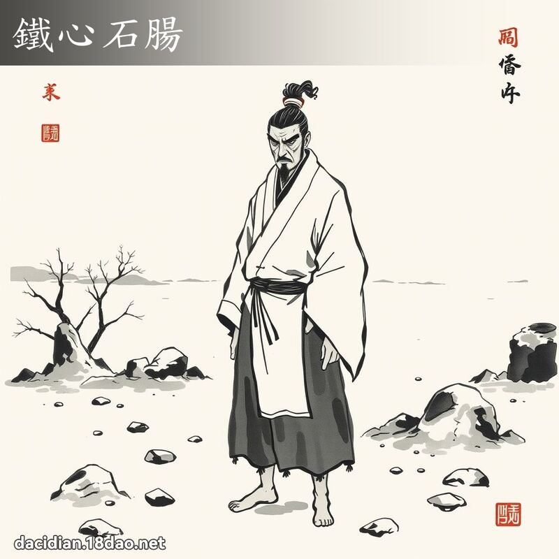 鐵心石腸 配图