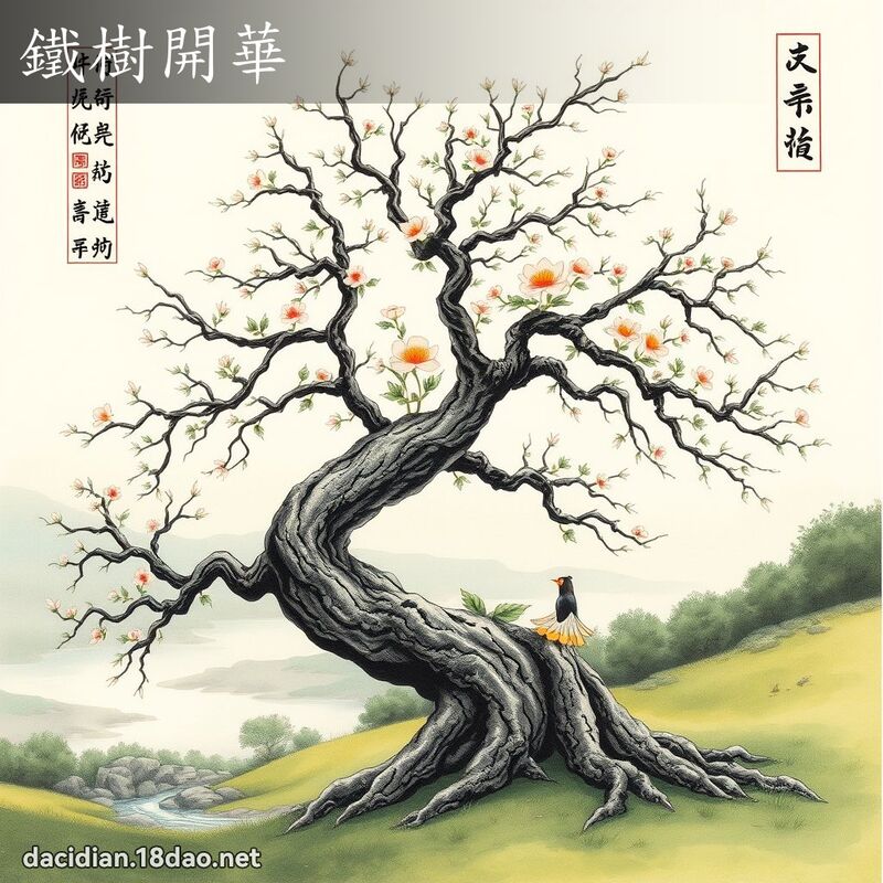 鐵樹開華 配图