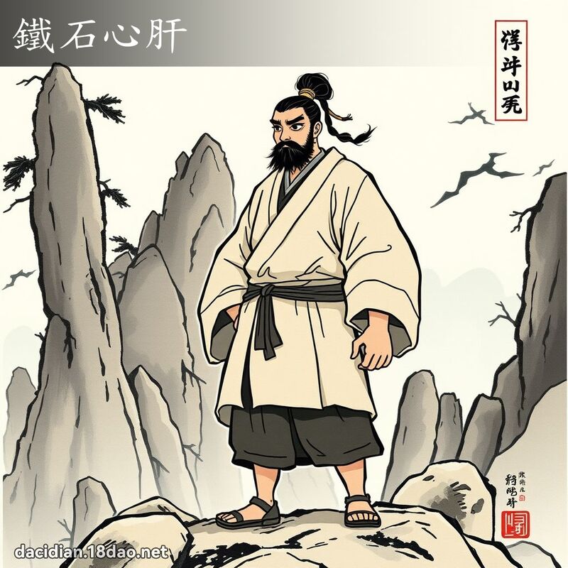 鐵石心肝 配图