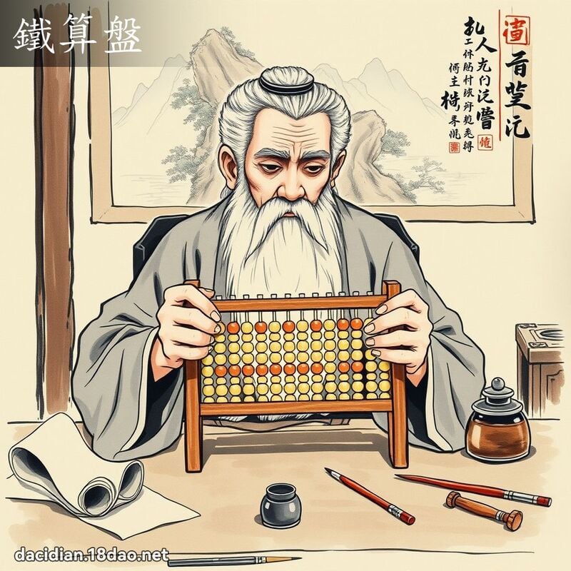 鐵算盤 配图