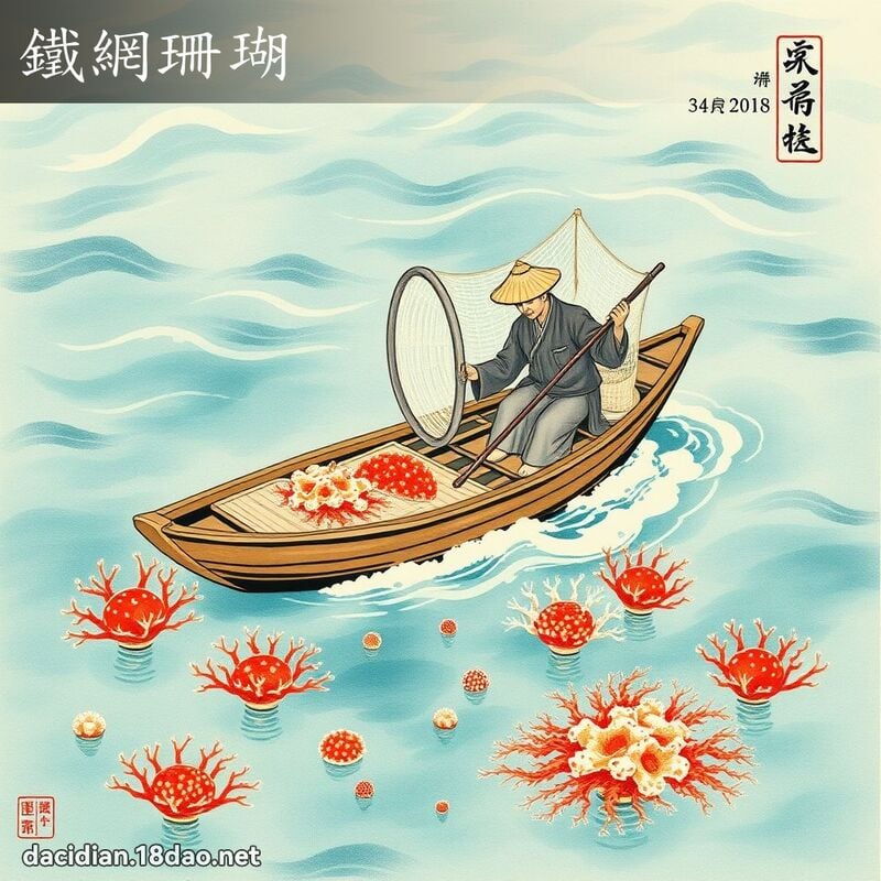 鐵網珊瑚 配图