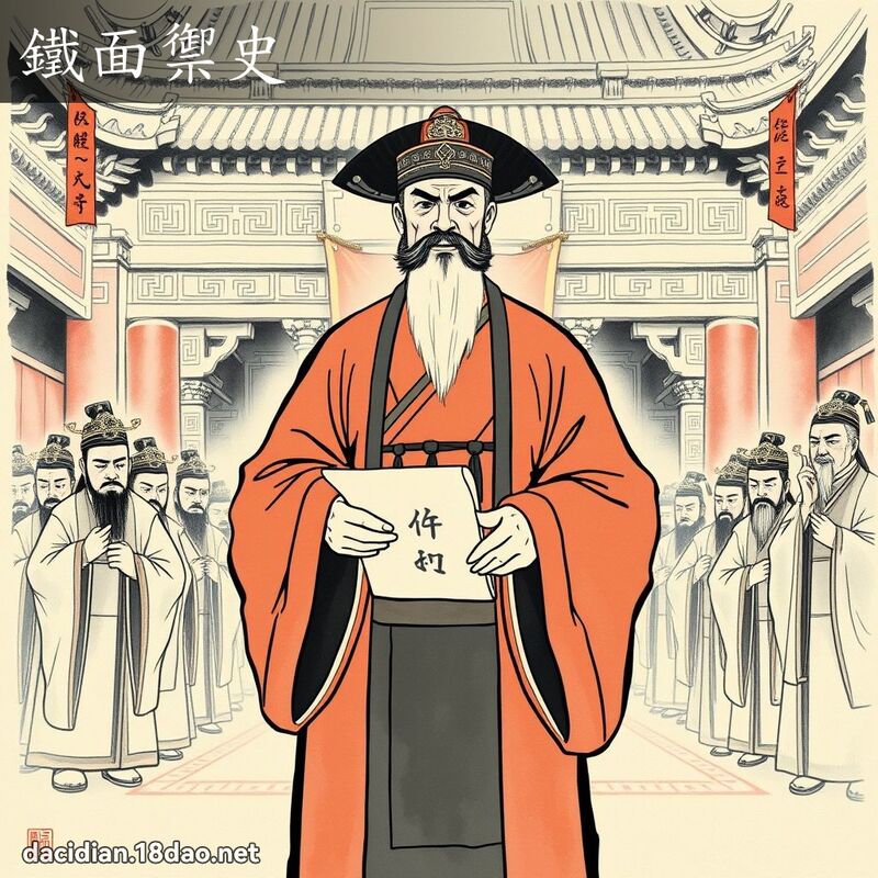鐵面禦史 配图