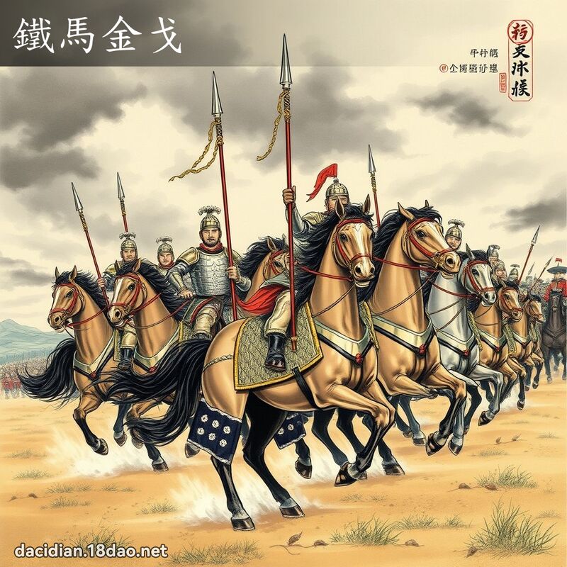 鐵馬金戈 配图