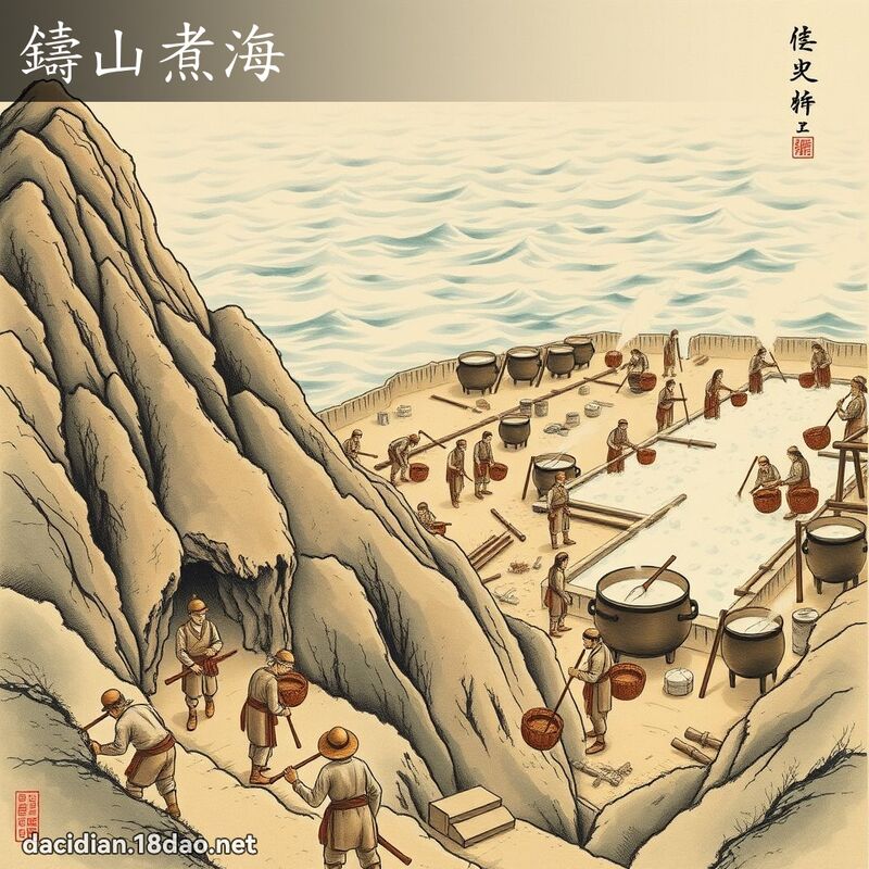 鑄山煮海 配图